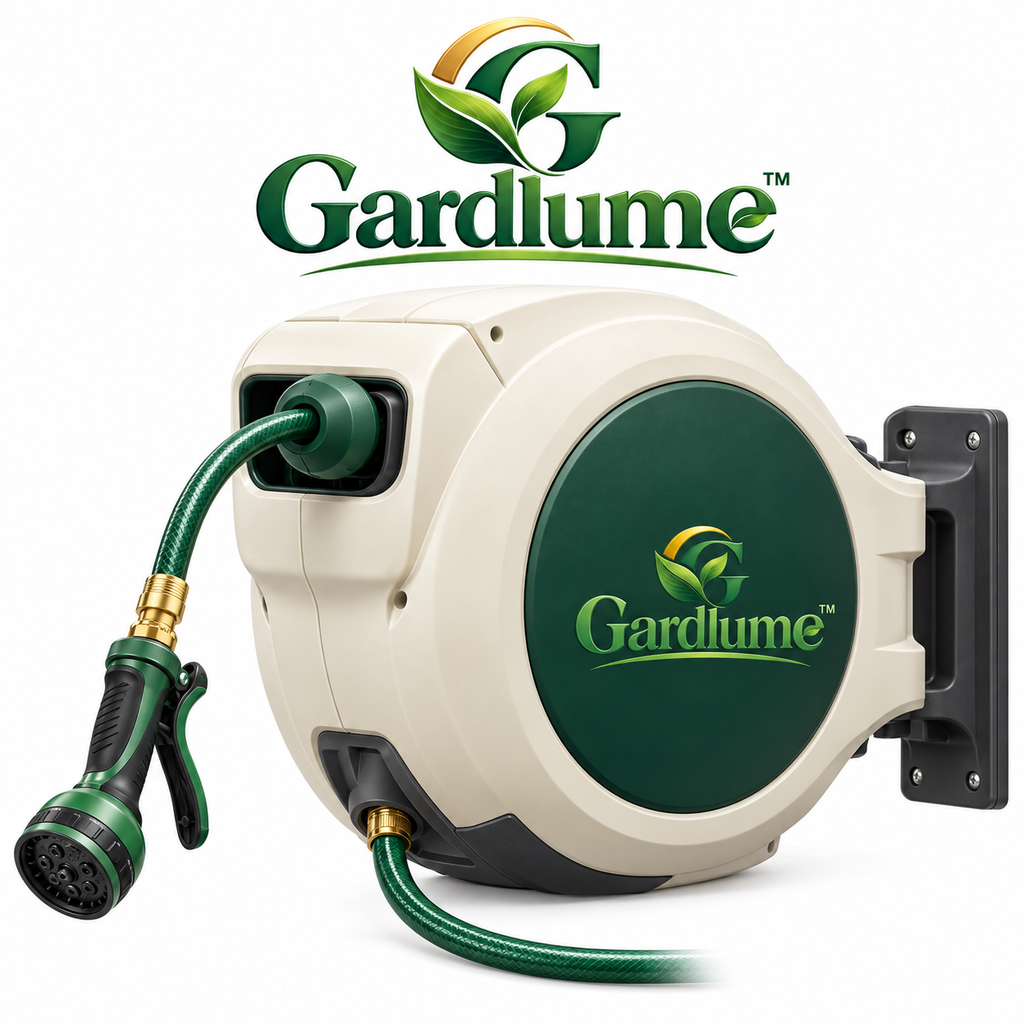 Gardlume™ Retractable Garden Hose Reel