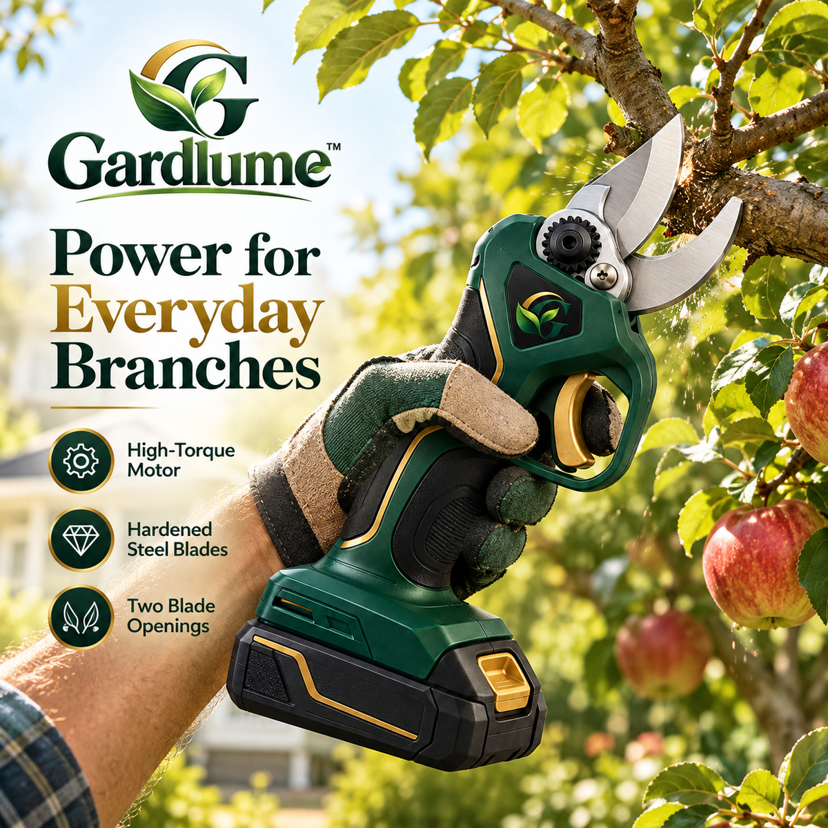 Gardlume™ Cordless Electric Pruning Shears