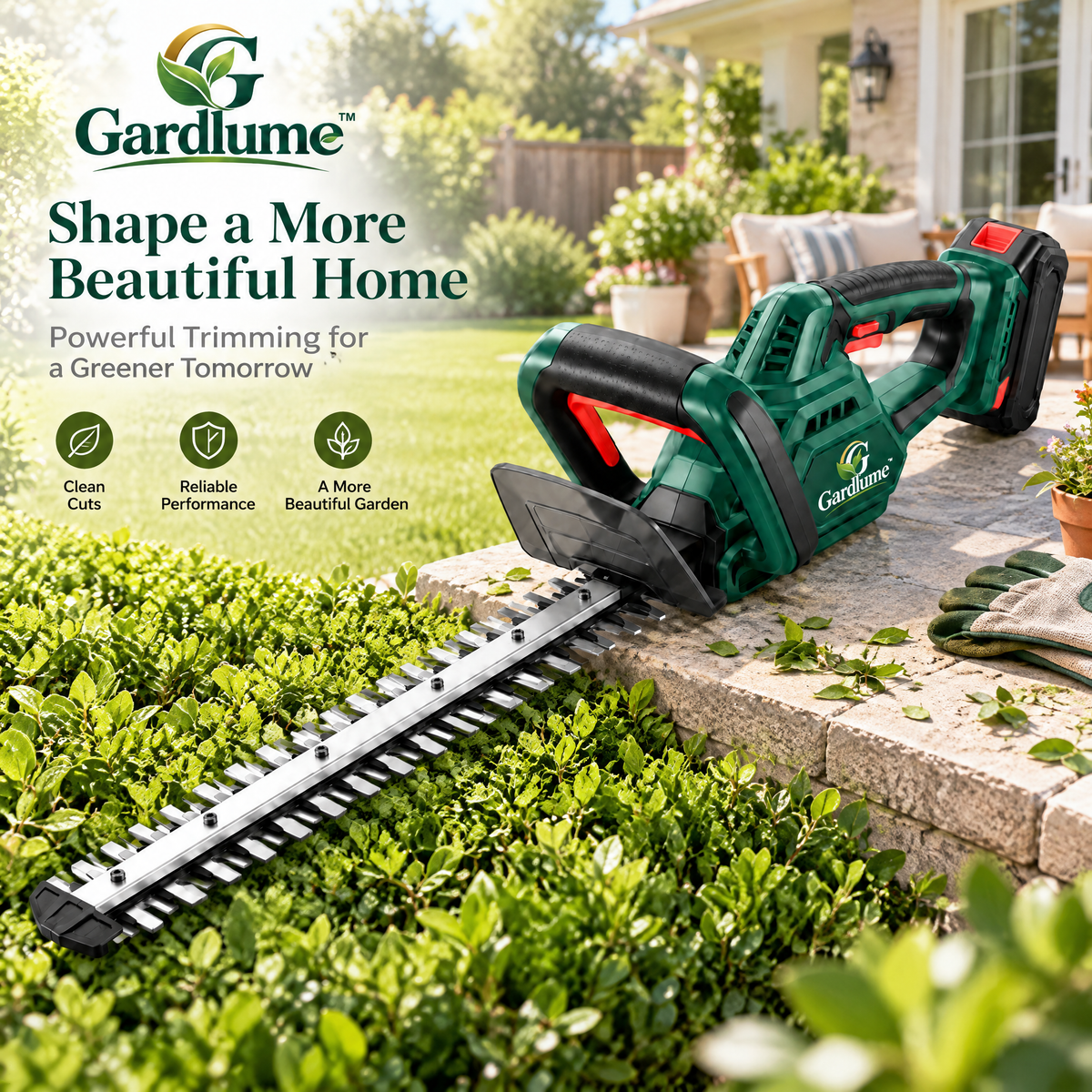 Gardlume™ Cordless Hedge Trimmer