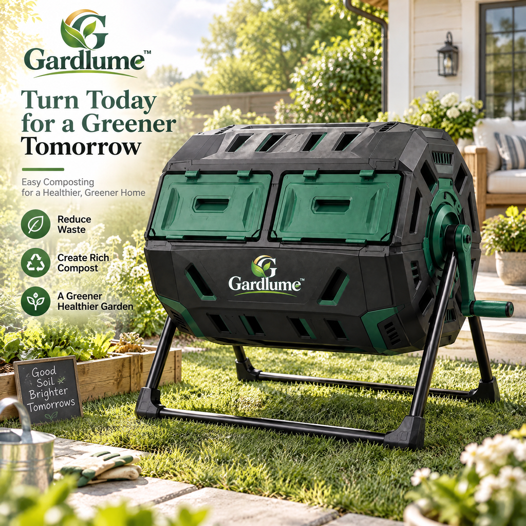 Gardlume™ Tumbling Compost Bin