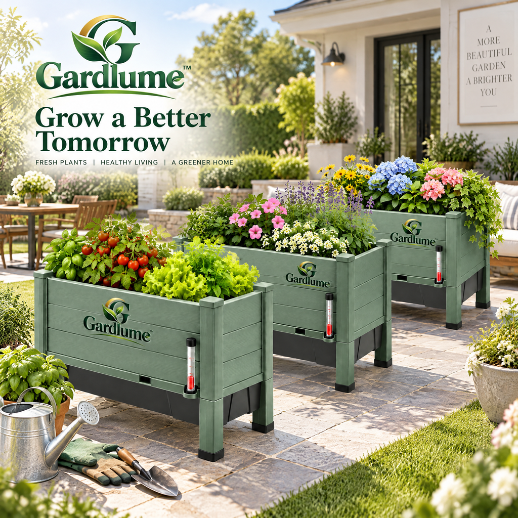 Gardlume™ Self-Watering Planter Box Set