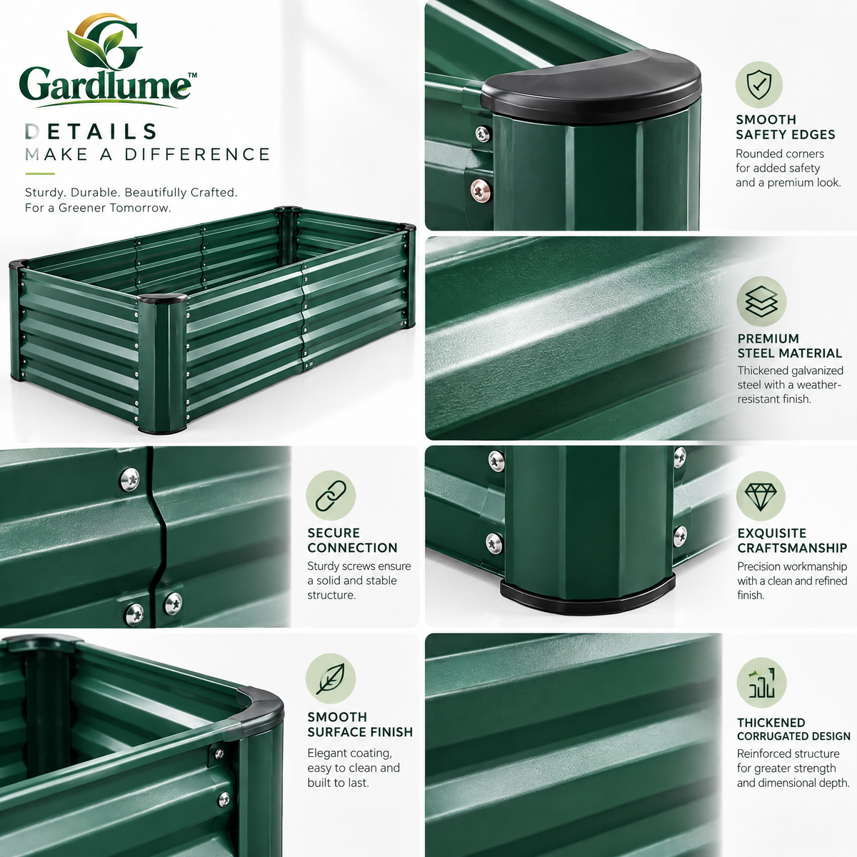 Gardlume™ Raised Garden Bed