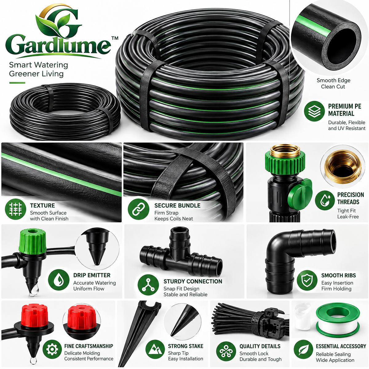 Gardlume™ Garden Drip Irrigation Kit